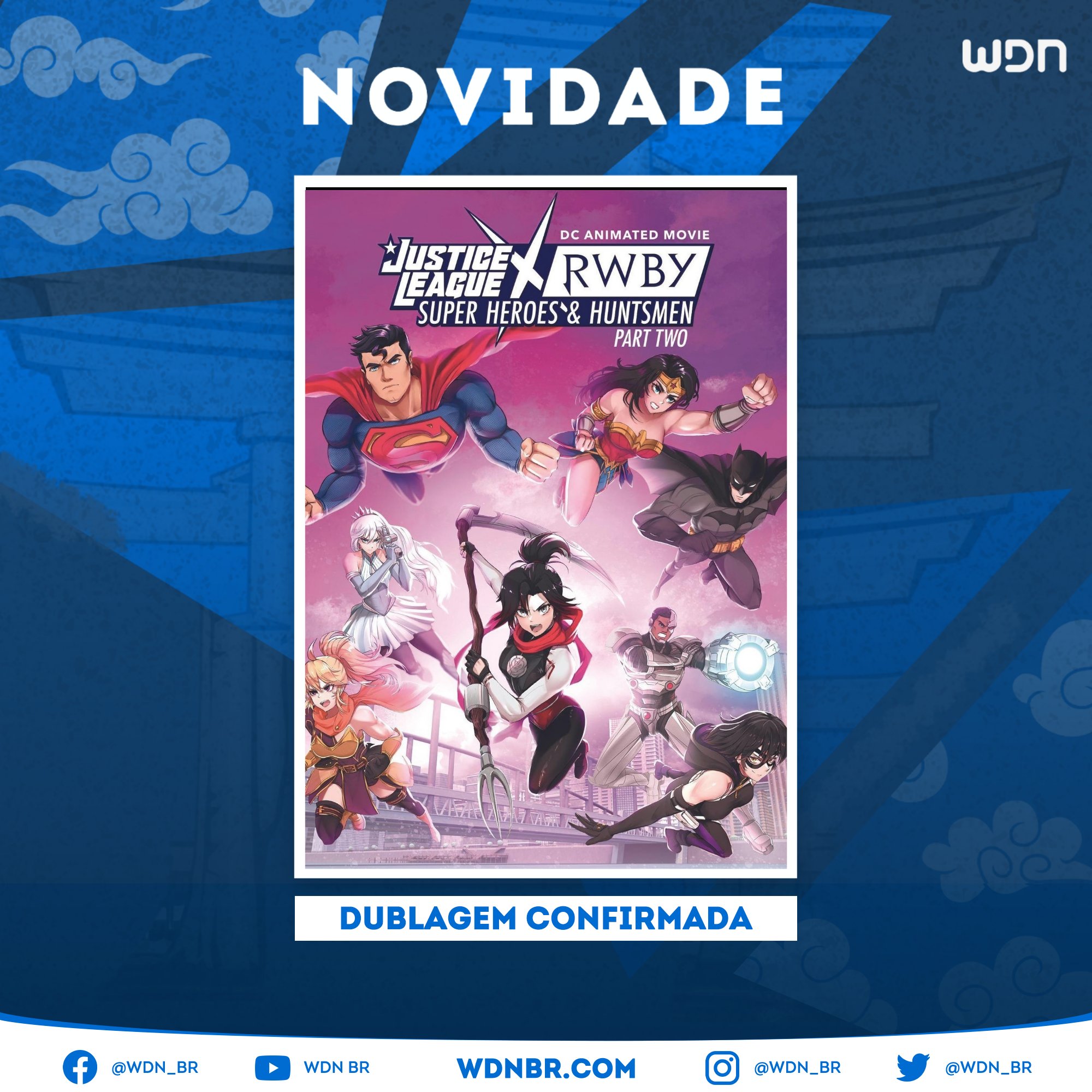 WDN - World Dubbing News on X: 🐱 Confira um trecho com a nova