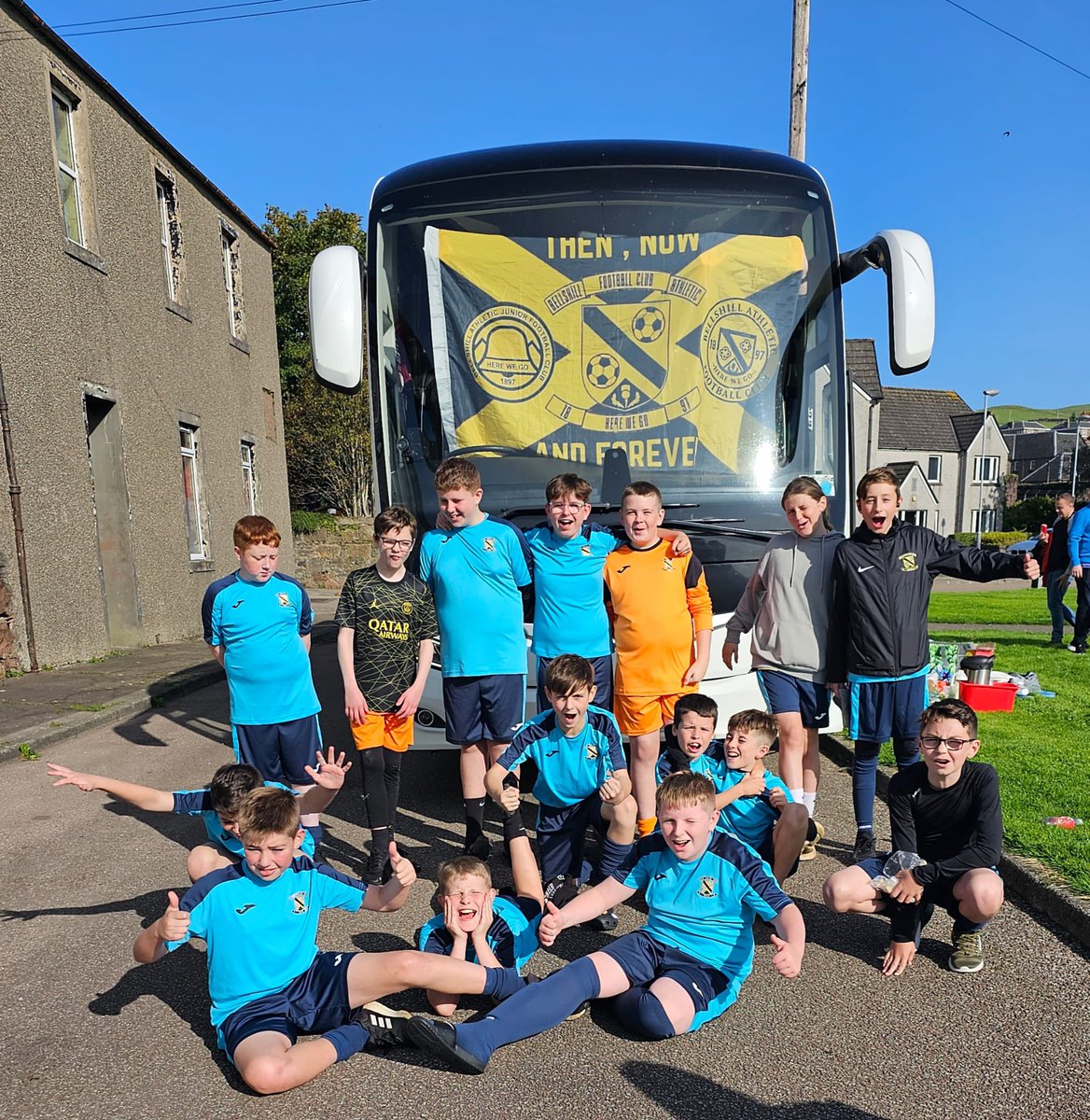 BhillAthAcademy's tweet photo. Our 2011 yellows had a fantastic time on their trip to Campbeltown for a league game. They were absolutely thrilled to also have the opportunity to witness Scotland u21s achieve a well-deserved victory with a remarkable 2-1 win over Malta at fir park. https://t.co/PK50ouasyX