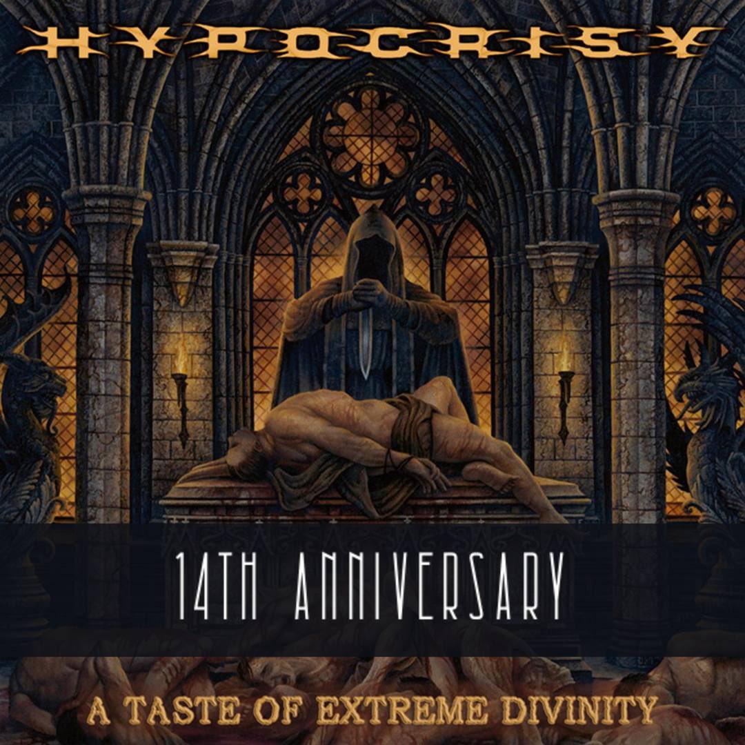 hypocrisyband's tweet photo. ‘A Taste of Extreme Divinity’ our 11th album marks it’s 14th anniversary today! 🎉
How would you describe this album and what’s your favourite song?
Who has it in their collection? #HypocrisyCollection #ihaveit🙋🏻♂️
#hypocrisyband #petertagtgren #albumanniversary https://t.co/LgKR6RZUQD