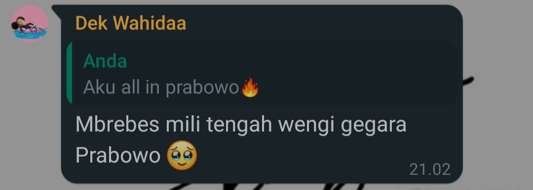 zeesetia25's tweet photo. @Gerindra Min, bisa kali kirim coklat biar temenku ga nangis lagi😌 https://t.co/aOmIyGMWwL