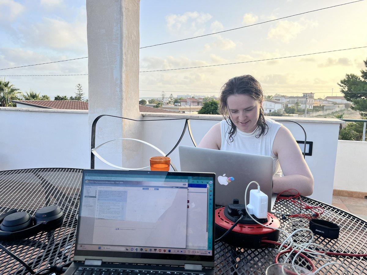 In an ideal world I wouldn’t be doing work related things on holiday, but needs must. Can’t think of a nicer place or better company to be doing it though!