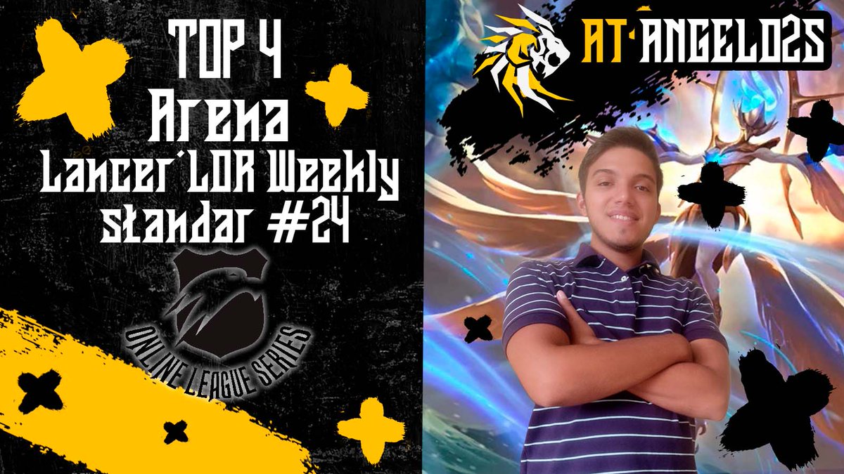 Absolute Team (@absoluteteamcol) on Twitter photo online league serires #24
TOP 4
Ashe Leblanc/ Jarvan Shen / Janna Teemo Demacia
<a href="/angelo2s_LoR/">AT angelo2s</a>
¡Felicitaciones, leo intergalatico! 🌟 Alcanzar el Top 4 en el torneo de Runeterra es un logro asombroso. Tu habilidad y determinación te han llevado muy lejos.
#GoAtk #Dreamteam online league serires #24
TOP 4
Ashe Leblanc/ Jarvan Shen / Janna Teemo Demacia
<a href="/angelo2s_LoR/">AT angelo2s</a>
¡Felicitaciones, leo intergalatico! 🌟 Alcanzar el Top 4 en el torneo de Runeterra es un logro asombroso. Tu habilidad y determinación te han llevado muy lejos.
#GoAtk #Dreamteam
