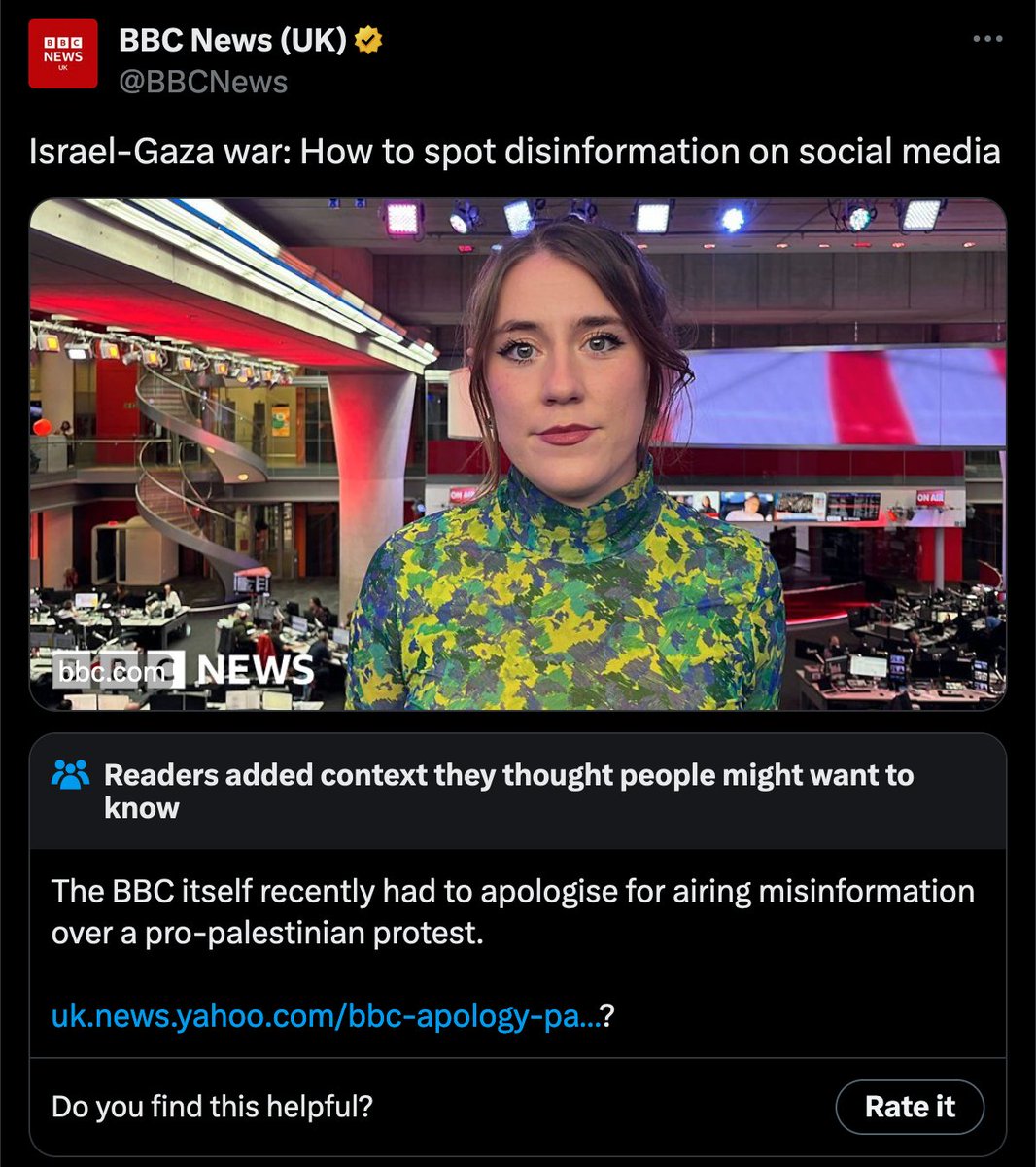 AlanRMacLeod's tweet photo. The BBC getting bodied by the Community Notes function. 😂 https://t.co/T3bK2OPMxB