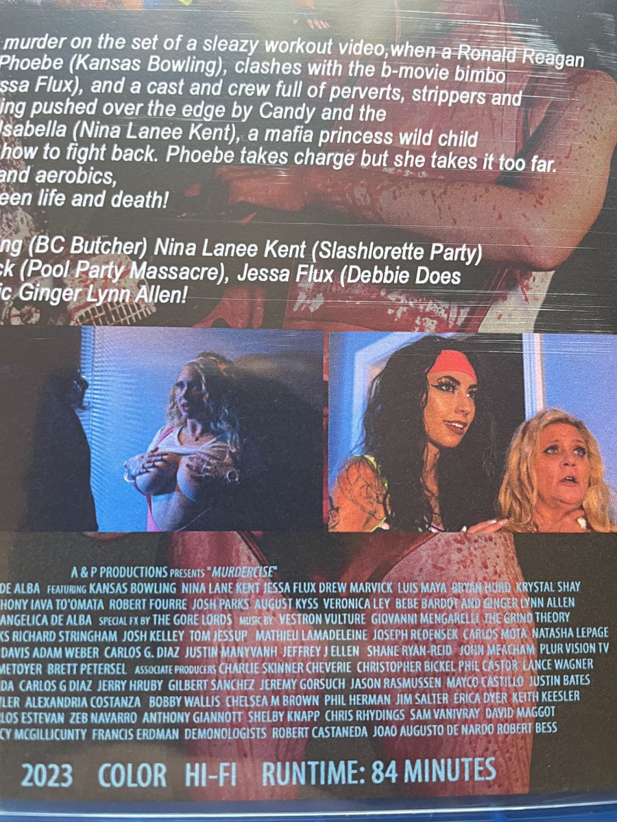 RealRobertBess's tweet photo. I could never get tired of seeing my name on a Blu-Ray DVD! Alongside #kansasbowling and all these amazing artists! On cloud 9! ๐๐ช๐ #murdercisemovie #apfilms #movies #horrorcomedy #horrormovies #actorrobertbess #producer #actor #imdbrobertbess https://t.co/f3lOw11y7C