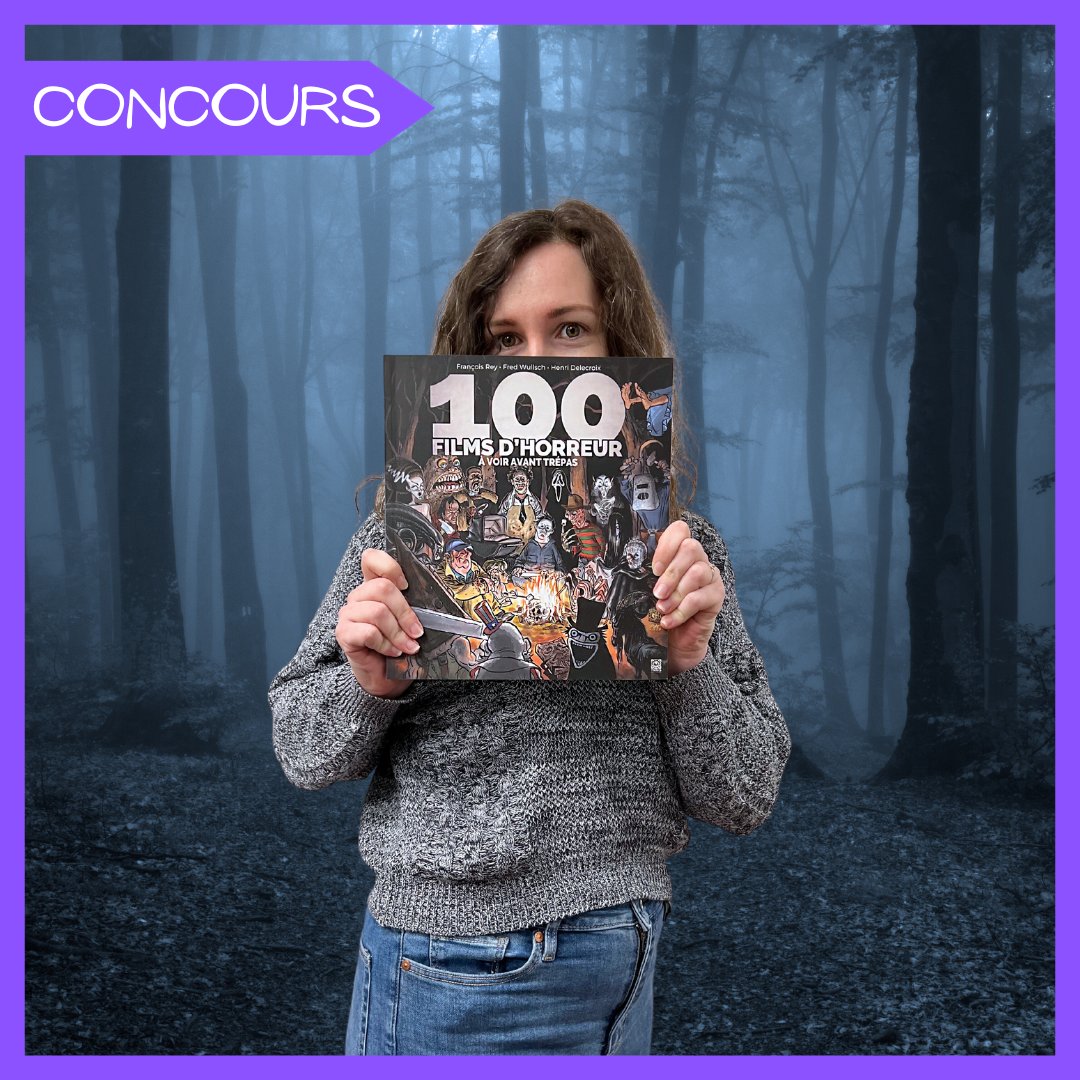 YnnisEditions's tweet photo. ✨ CONCOURS ✨
“100 Films d’horreur à voir avant trépas”

Pour participer :
🔸 Être abonné à notre compte
🔸 Liker et commenter le nom de votre film d’horreur préféré 
🔸Retweeter

🕛Jusqu’à dimanche minuit

#ynnis #ynniseditions #concours #horreur #filmdhorreur https://t.co/585r81ExxE