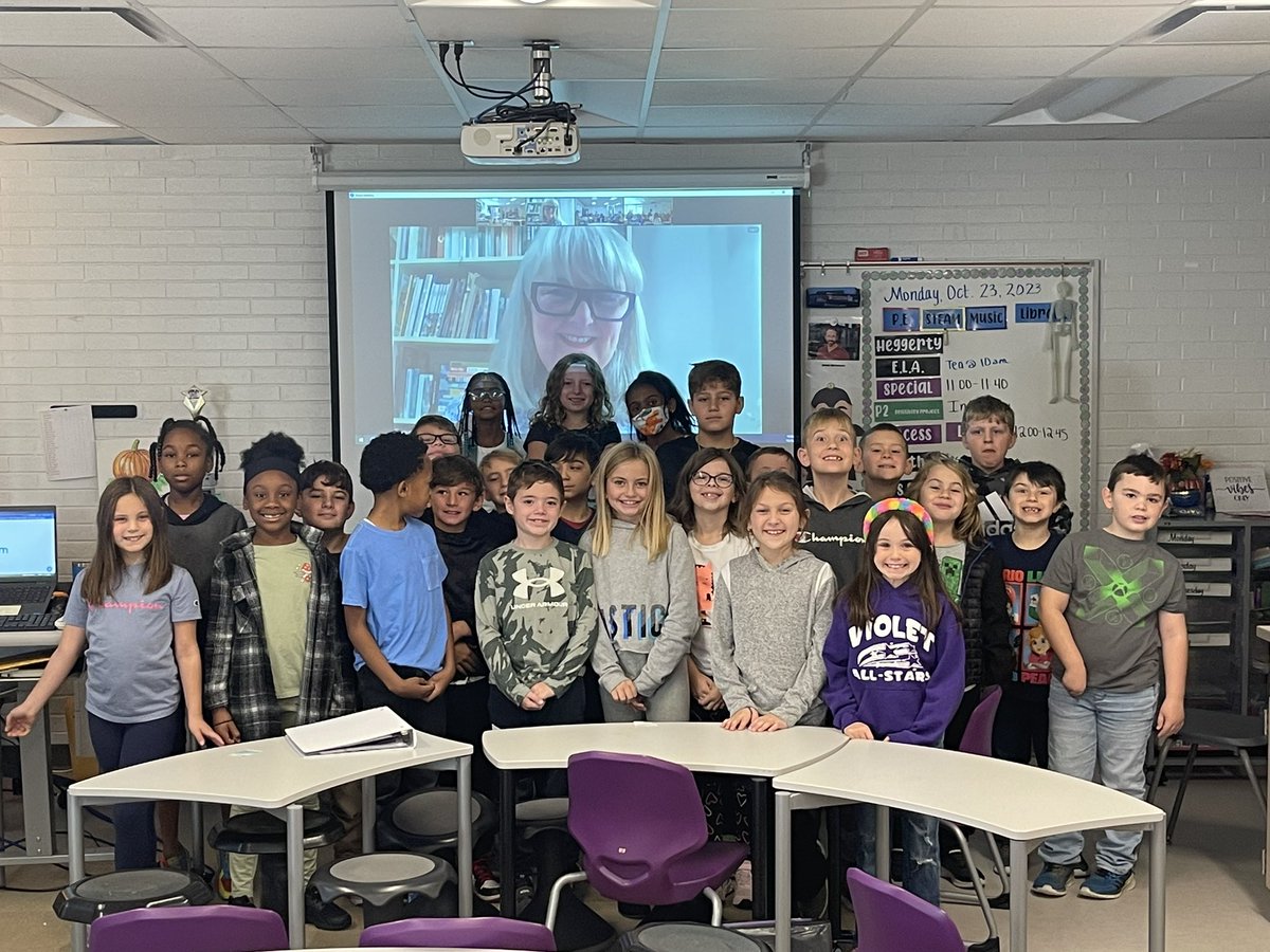 Julie Hoehing (@mrshoehing3) on Twitter photo What an amazing opportunity <a href="/VioletAllStars/">Violet Elementary School</a> had today. Thank you <a href="/DebbyHughes_42/">Debby Hughes</a> for taking the time to join us from England to explain English Tea. It connected to our reading program and we are now global collaborators! <a href="/myLSPS/">Lake Shore Public Schools</a> <a href="/ISTEofficial/">ISTE</a> <a href="/Amplify/">Amplify</a> What an amazing opportunity <a href="/VioletAllStars/">Violet Elementary School</a> had today. Thank you <a href="/DebbyHughes_42/">Debby Hughes</a> for taking the time to join us from England to explain English Tea. It connected to our reading program and we are now global collaborators! <a href="/myLSPS/">Lake Shore Public Schools</a> <a href="/ISTEofficial/">ISTE</a> <a href="/Amplify/">Amplify</a>