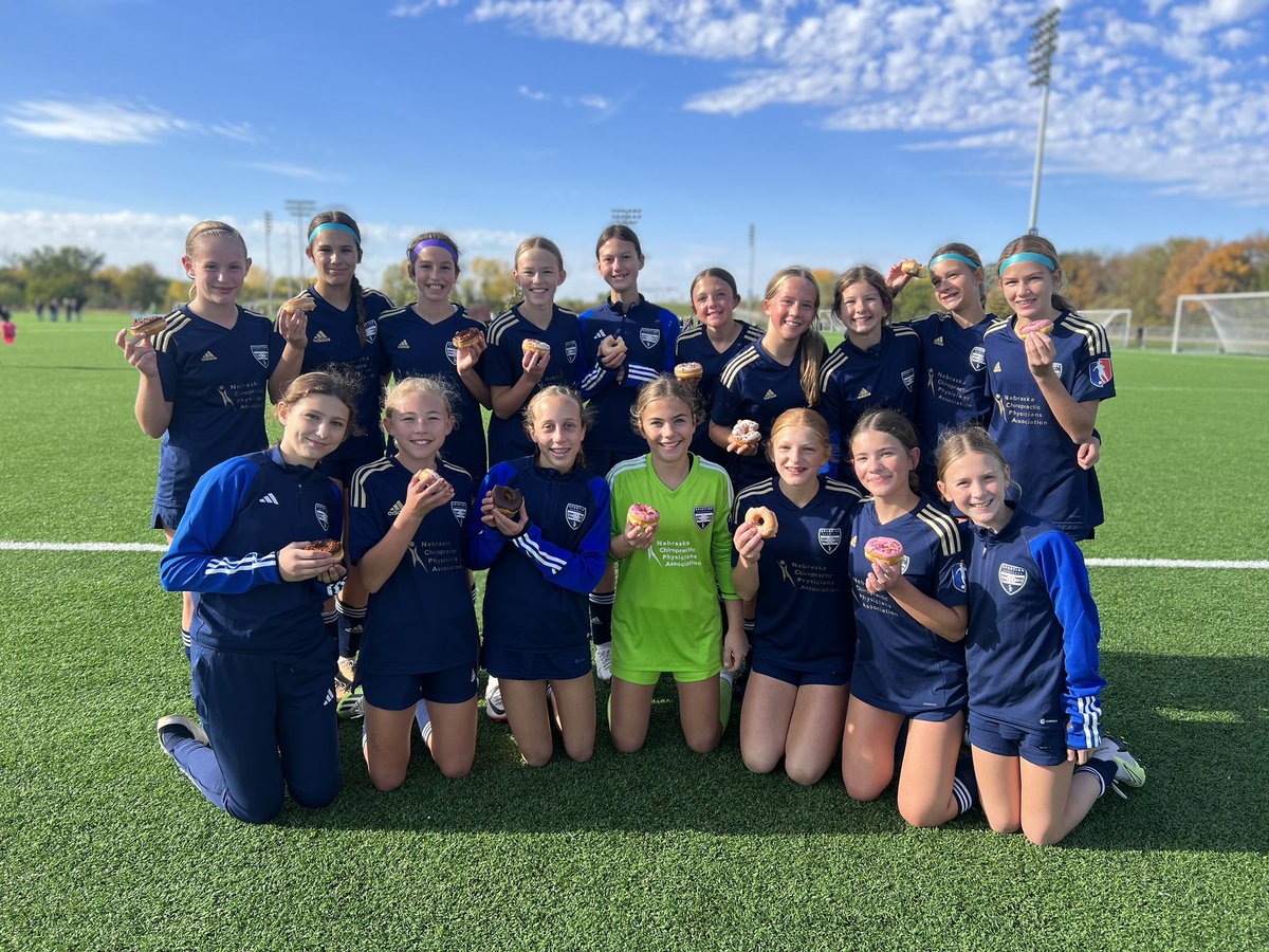 SNFCGirlsGA's tweet photo. Sunday Funday for our 2011s & 2010s! Two great Ws on the day for the teams and followed up with support @CreightonWSoc @GAcademyLeague @SportingNE_FC https://t.co/VX9pcWG8pz