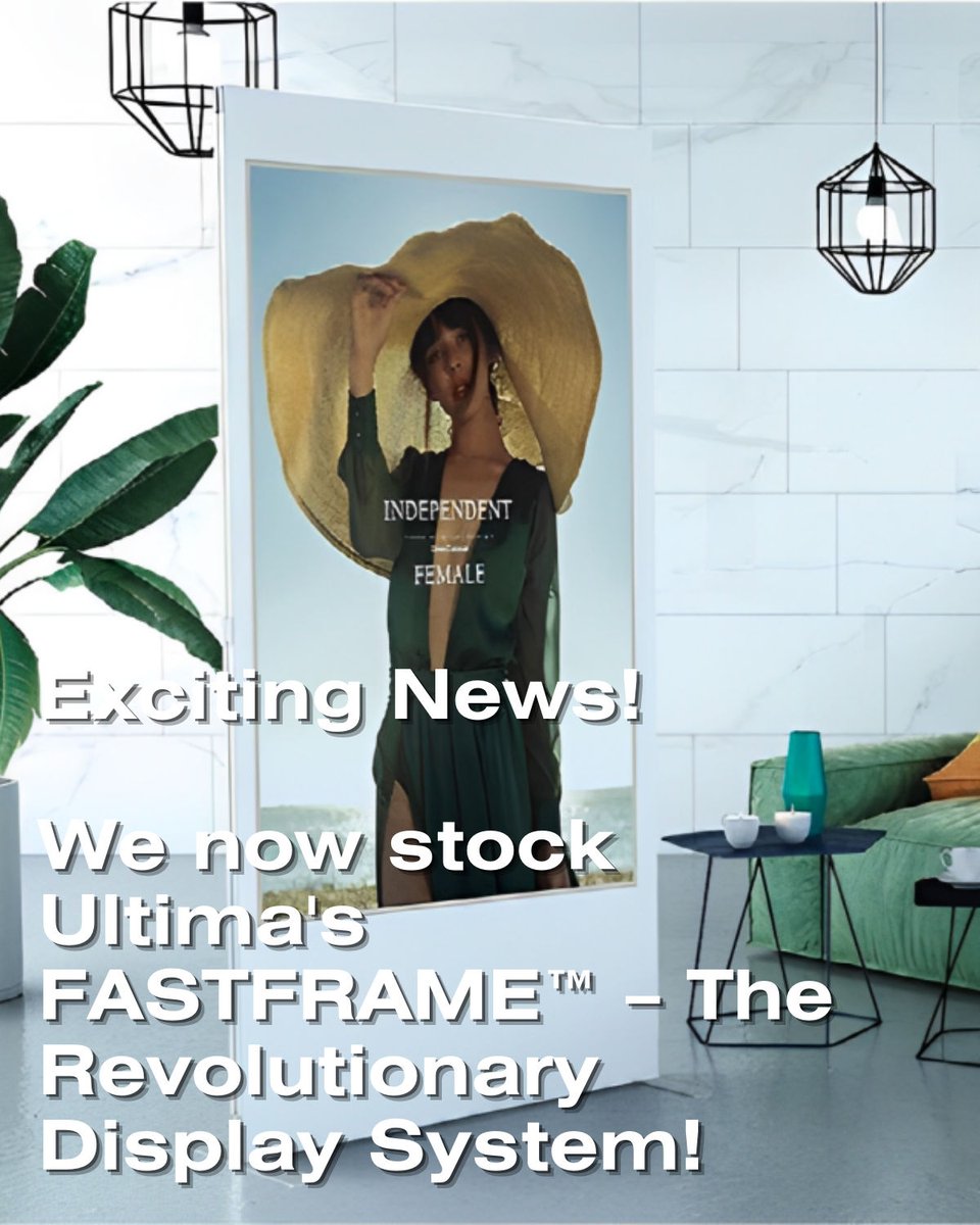 hampshireflag's tweet image. We are proud to announce that we now stock Ultima's FASTFRAME -the ultimate quick and easy solution for all your exhibition needs! 

hampshireflag.co.uk/product/fast-f…

#FASTFRAME #ExhibitionEquipment #EventEquipment #HFC