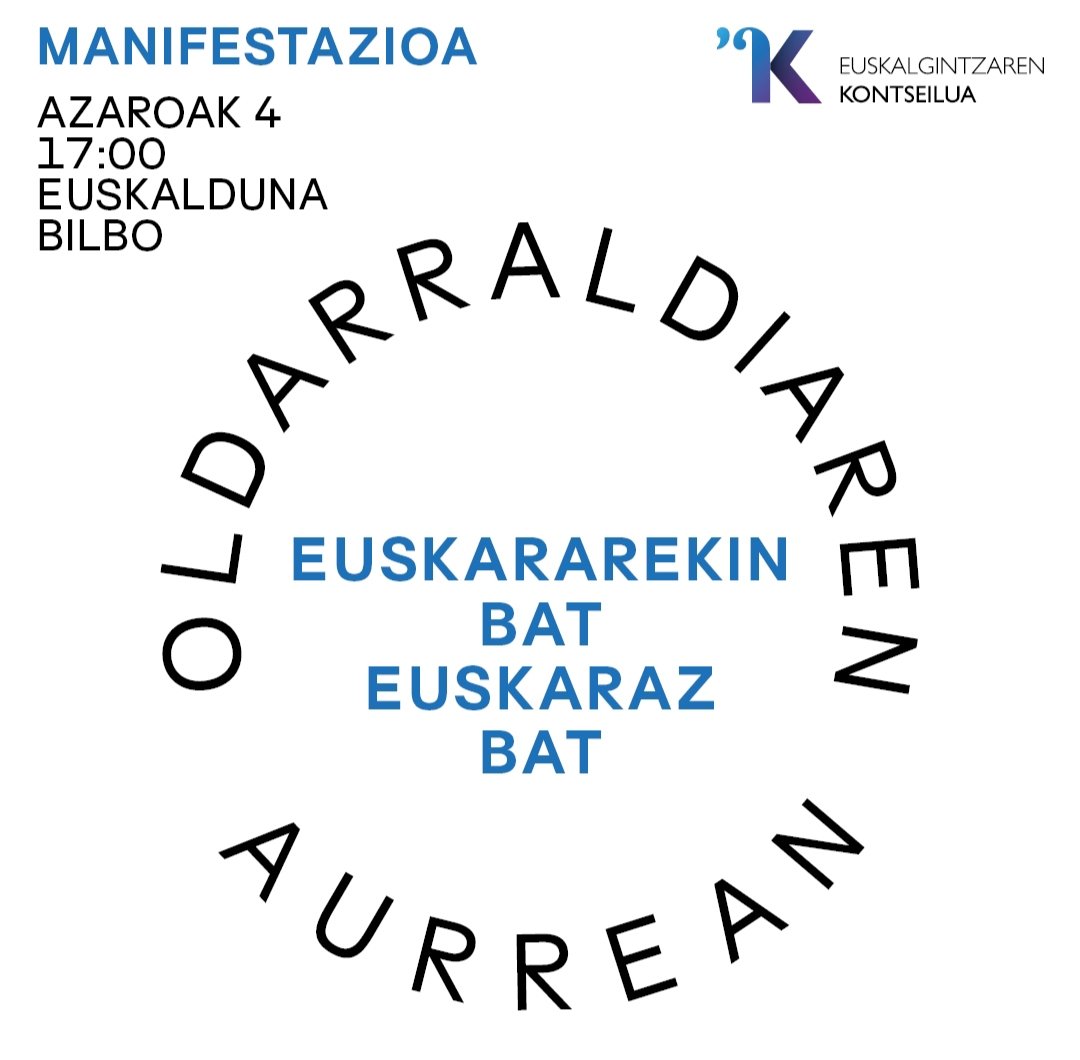 burrunba_hget's tweet photo. Euskararen normalizazioa oztopatzea helburu duten epaiak ugaritzen ari dira azkenaldian. Hala, euskaraz bizitzeko eskubideak murrizten ari dira. https://t.co/ZxUVu93ZkT