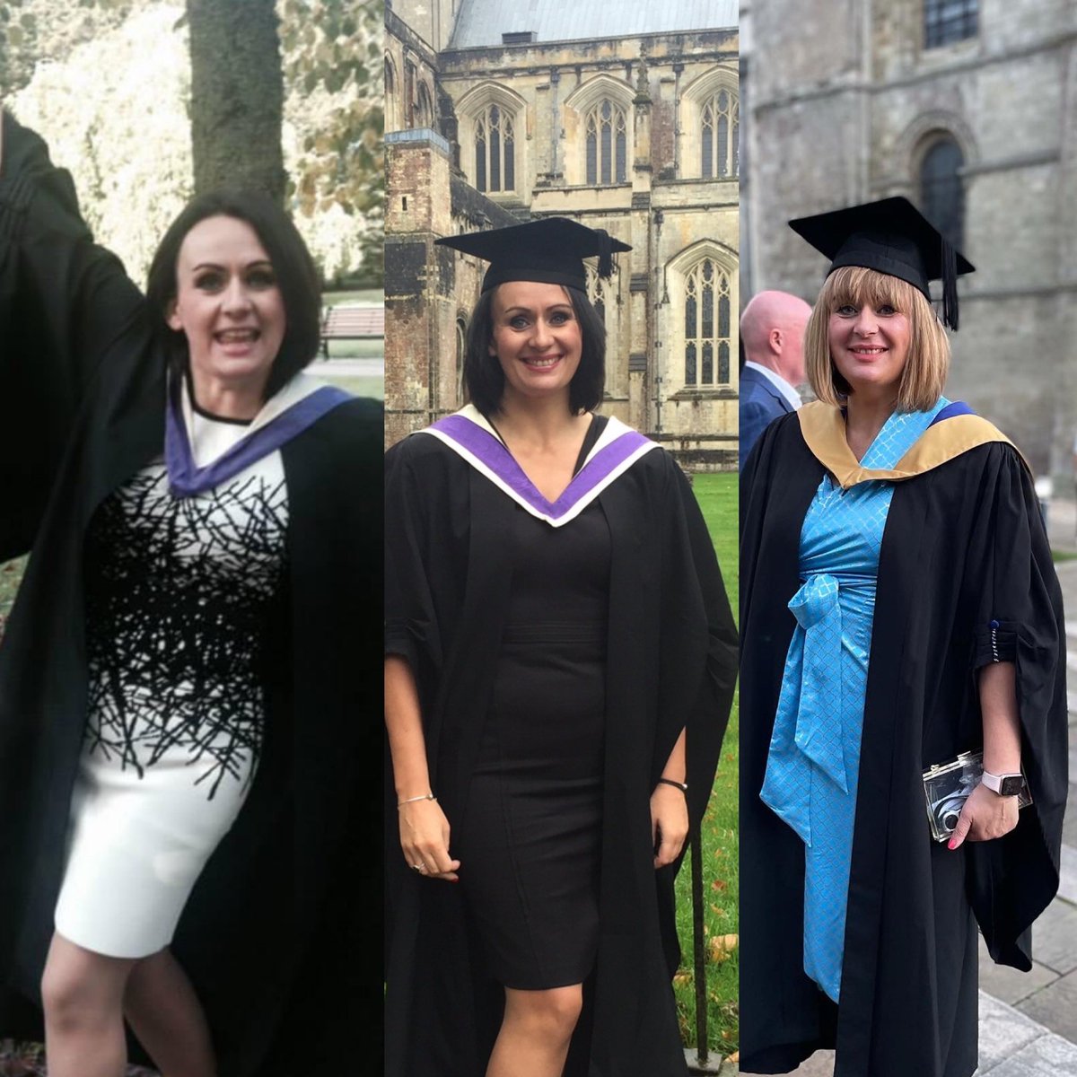 MrsShotter's tweet photo. But on a more positive note, this happened on Friday and I’m feeling mega proud of myself. #thetriple 🎓🎓🎓 https://t.co/NIDtmegVDD