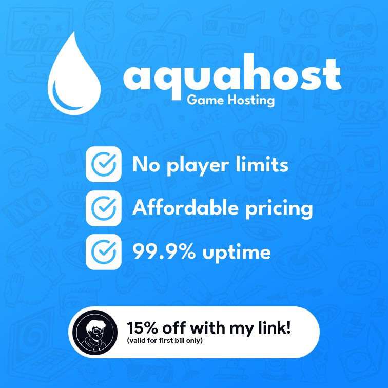 AlfazzyLIVE's tweet photo. Tired of laggy, unreliable and over-priced game hosting services? Well, AquaHost has got you covered. And even better, get 15% off of your first bill with my link below:

💧 https://t.co/gUcdlVPgLq

#aquahost #hosting #tech #minecraft #affiliate #offer #gamehosting #gaming #ad https://t.co/ajXkudYUy8
