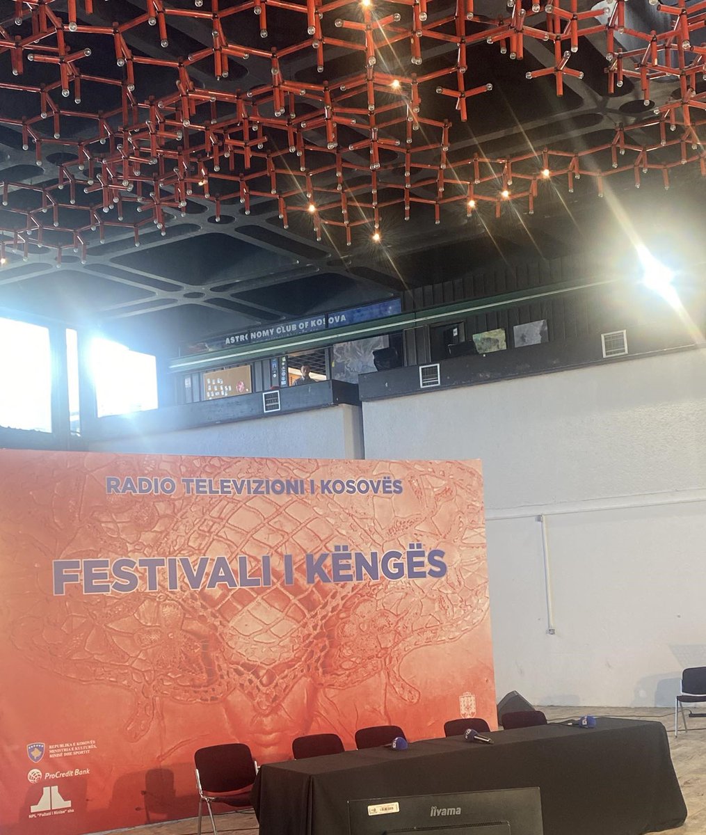 ESCKOSOVO's tweet photo. Week of "Festivali i Këngës" in RTK...So Ecxited 😍🇽🇰 #Kosovo #Eurovision #FESTRTK #EBU #ESC #EBUsayYEStoKosovo #NationalSelection https://t.co/SGDWIrQFTh