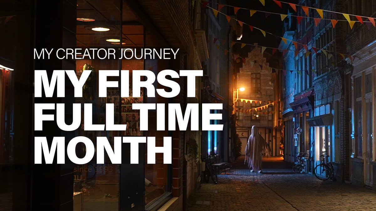 🔔 New video on my personal channel!
📺 My first month as a full-time content creator has been ...special.

About my first month as full time creator , including a night time view of my beautiful home town, Gent.
youtu.be/tIm2XZ3ragE