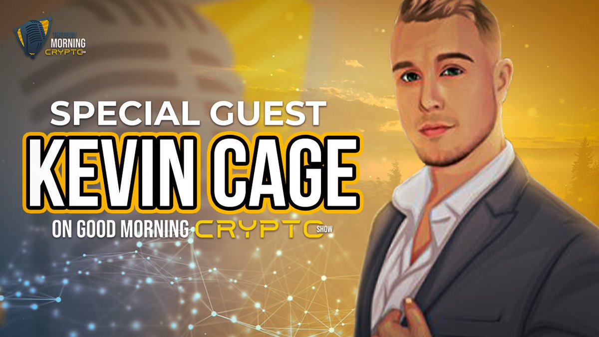 johnnykrypto00's tweet photo. Join us Live On Good Morning #Crypto this wednesday 10/25 at 11am with our Special Guest @Kevin_Cage_ to chat about latest news and notes in #cryptocurrency and #blocchains with @3TGMCrypto and yours truly!
#xrp #btc @eth https://t.co/Ucqf2POKFg