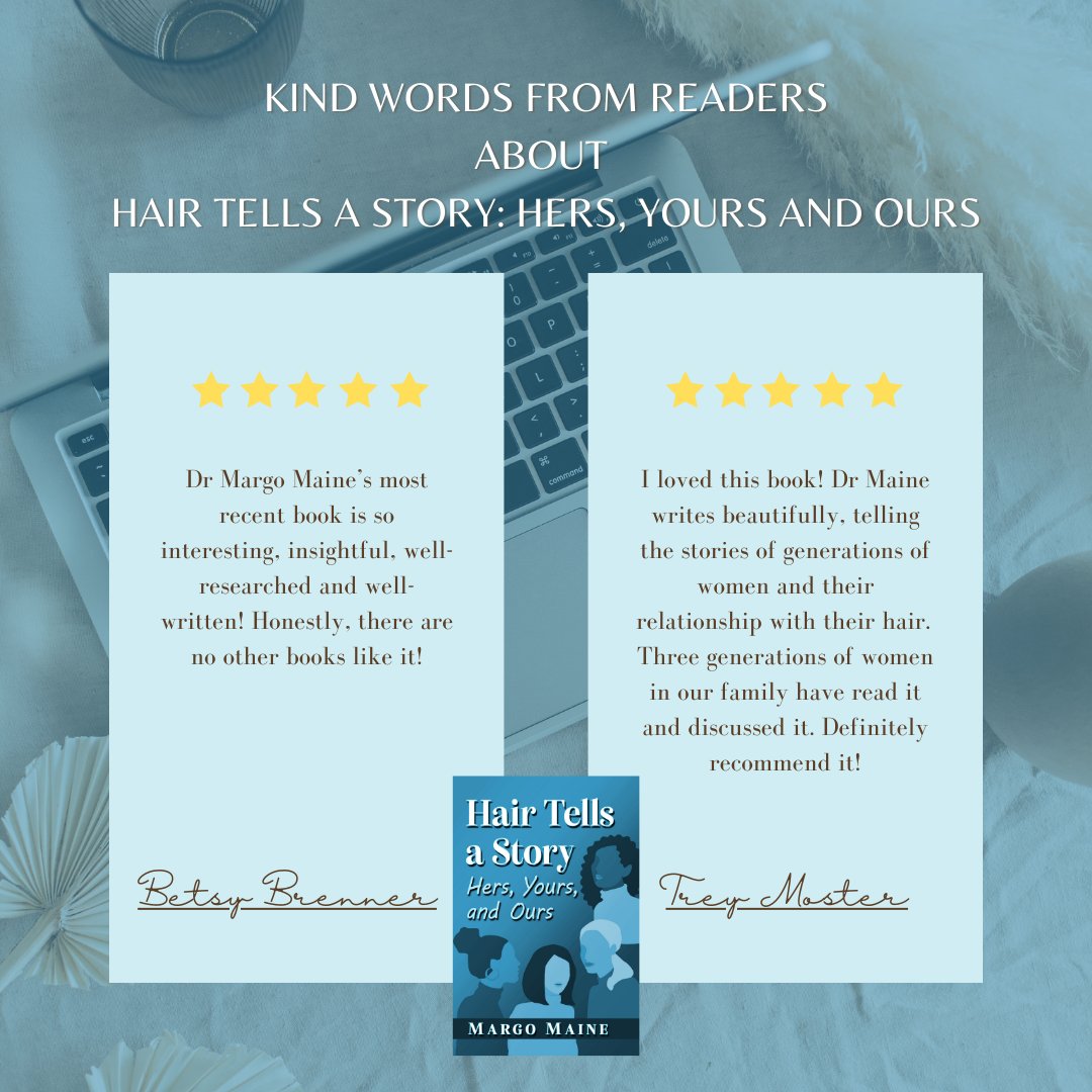 Reviews like these mean the world to authors. Thank you! #WritingCommunity #BookReviews #KindWords #WritersLift #HairTellsAStory <a href="/McFarlandCoPub/">McFarland</a> amazon.com/Hair-Tells-Sto…