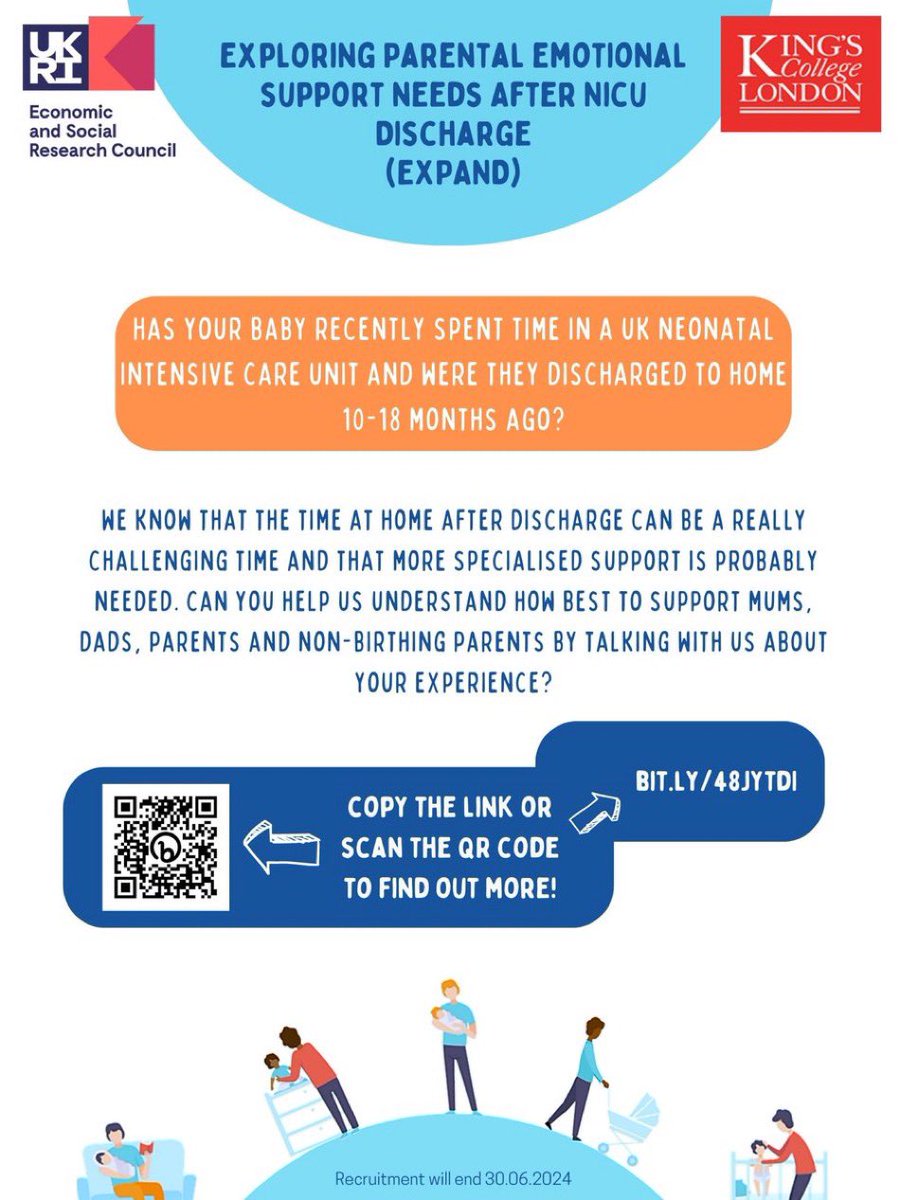 The Smallest Things (@_smallestthings) on Twitter photo 📣Have you had a baby in neonatal intensive care who was discharged home 10-18 months ago?
Help shape future support; speak with <a href="/EXPANDstudy/">EXPANDstudy</a> about your experience, the potential impact on your mental health & what could improve support for families ➡️ bit.ly/48JytdI 📣Have you had a baby in neonatal intensive care who was discharged home 10-18 months ago?
Help shape future support; speak with <a href="/EXPANDstudy/">EXPANDstudy</a> about your experience, the potential impact on your mental health & what could improve support for families ➡️ bit.ly/48JytdI