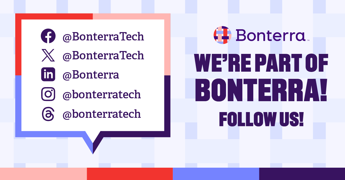 Today is the day! 🎉 We’ve completed our journey to become one <a href="/BonterraTech/">Bonterra</a>, which means we’re sunsetting this account. On Bonterratech.com, you’ll get inspiring content, useful resources, and #community to reach your peak impact. Read more: bonterratech.com/blog/bonterra-…