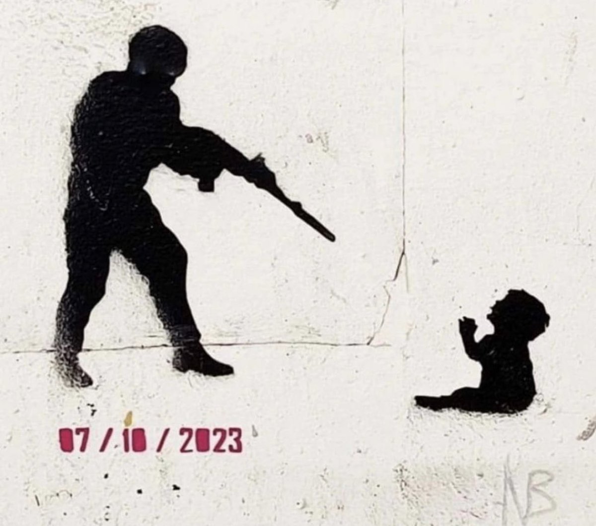 Simple question:
If you were holding the rifle, would you be able to shoot?
Face to face. No combat, no intelligence, not from an airplane or tank. Not from distance or from a car drive by and shooting at a mob running for their lives. 

In a room. Silently. Hearing nothing but