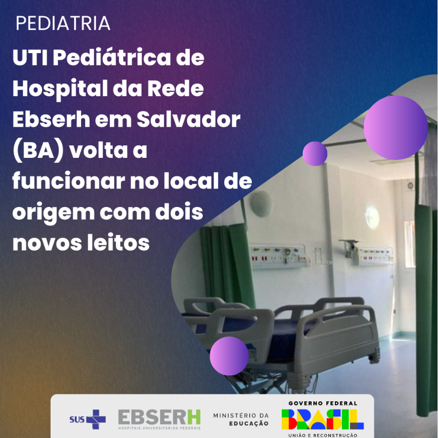 hubrasil_gov's tweet photo. Reparos e adequações na infraestrutura possibilitaram ampliação
Quer saber mais? Acesse o nosso site ou link:https://t.co/kCEKOM9nzD
#Ebserh #SUS #Reparos #Adequações #UTIpediátrica #Leitos #Hupes-UFBA https://t.co/dnzoFi2llg