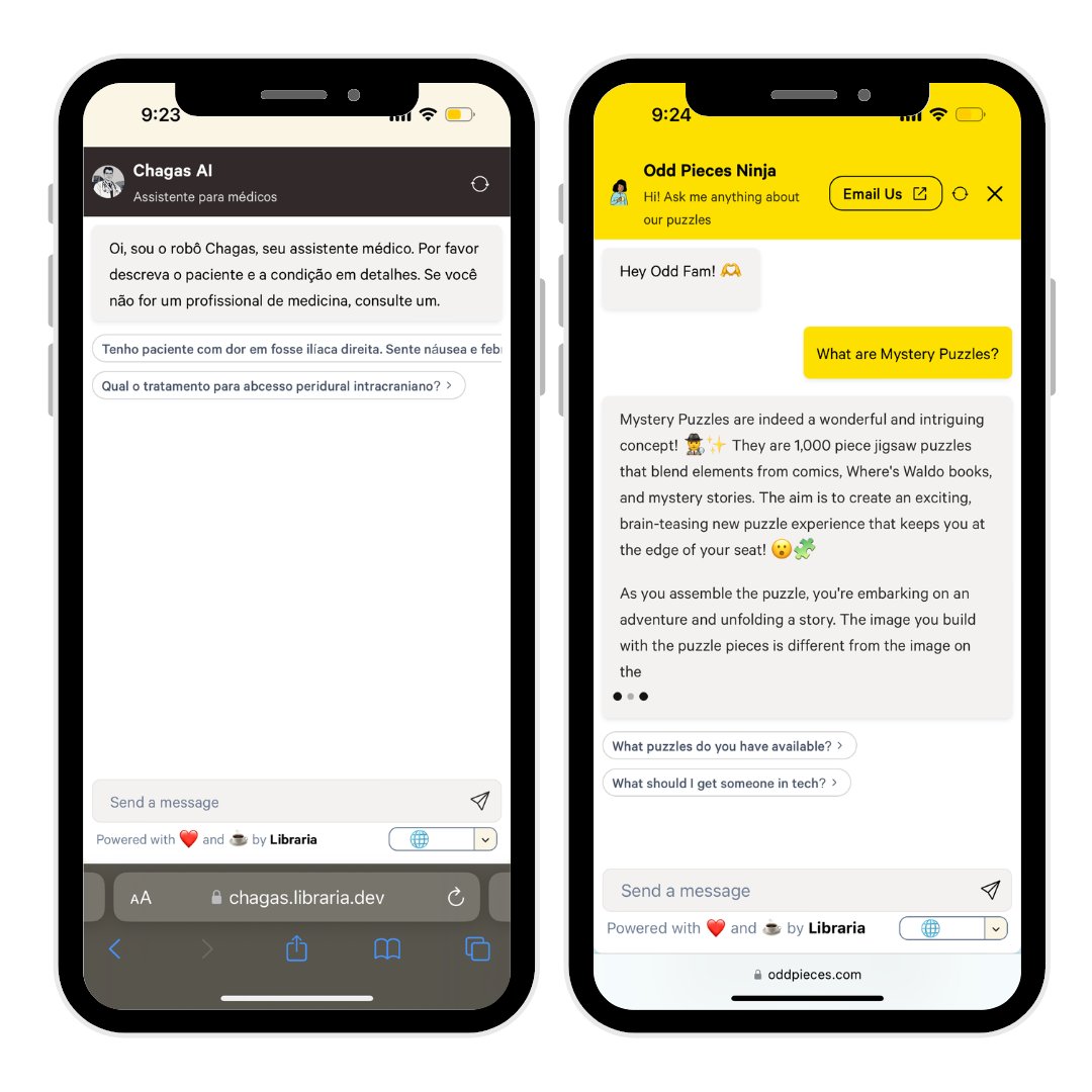 Libraria AI tweet media