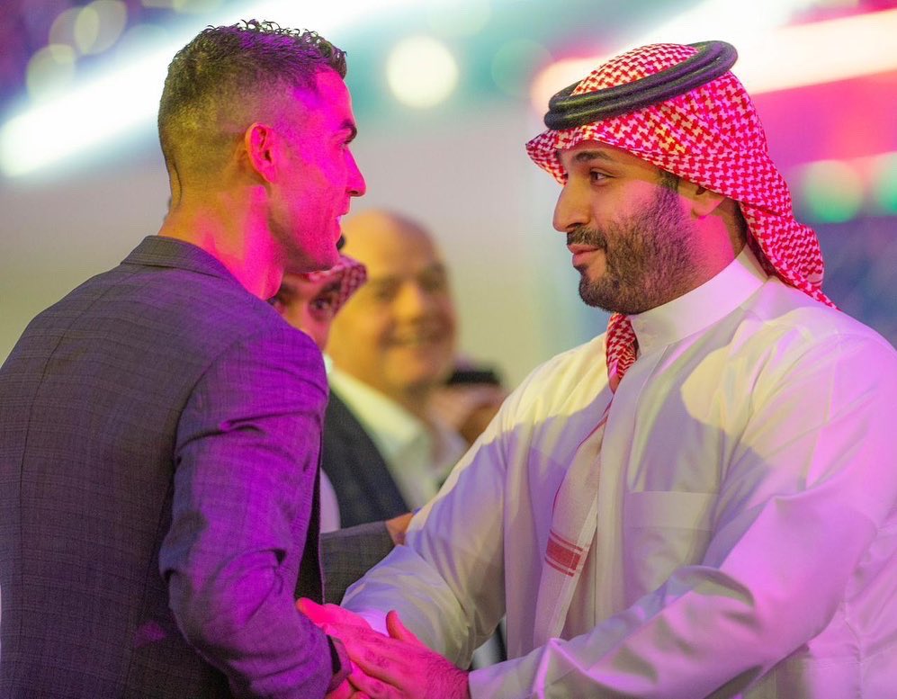 son.Cristiano Ronaldo announced that the team will partner with Saudi Crown Prince Mohammed bin Salman to organize the 2024 Esports World Cup.