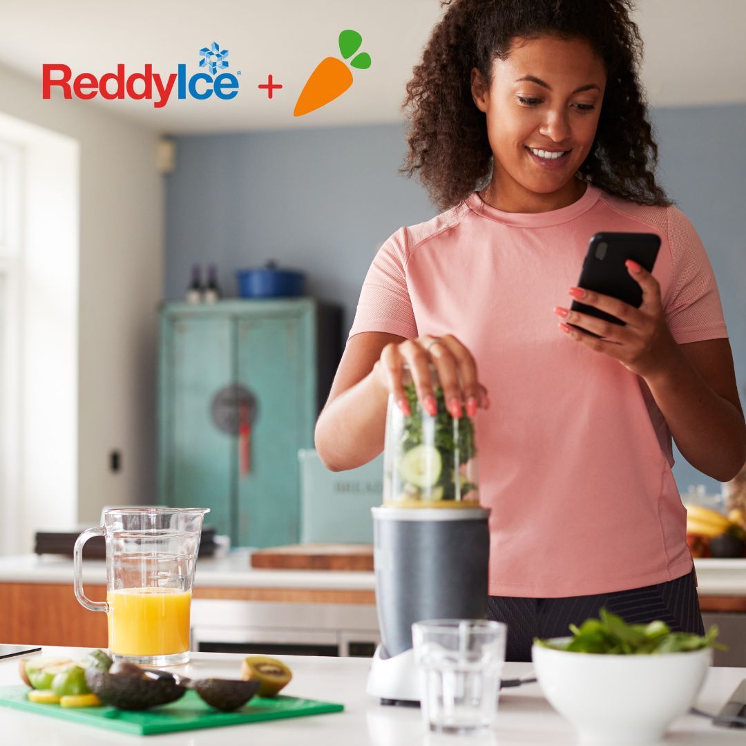 Need a chill fix pronto? Good news, you can get Reddy Ice right to your doorstep with Instacart! ❄️🚚