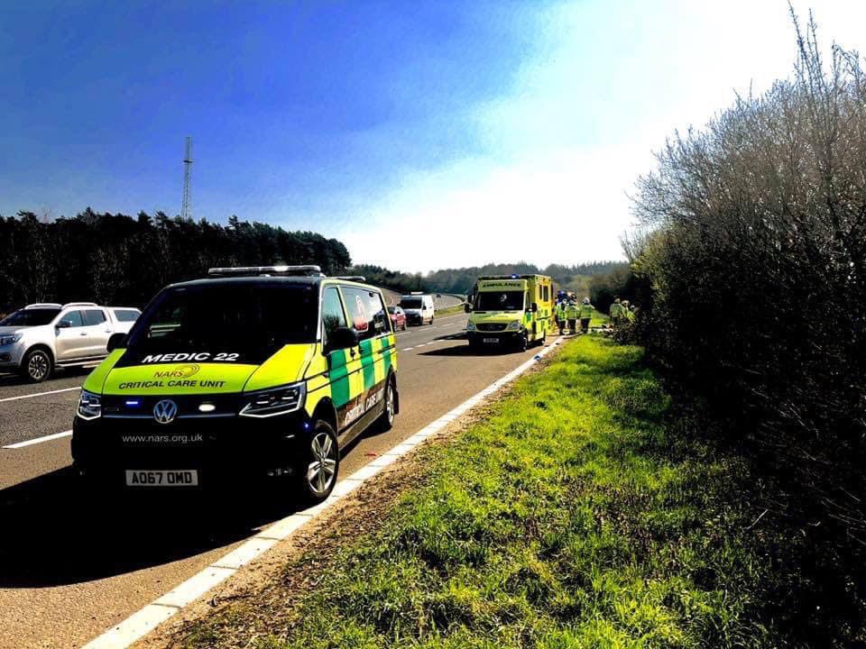 So far in 2023 we have been tasked to 271 calls which have been a traumatic emergency ranging from serious road traffic collisions to patients who have fallen from horses and many other types too. #herewhenyouneedus