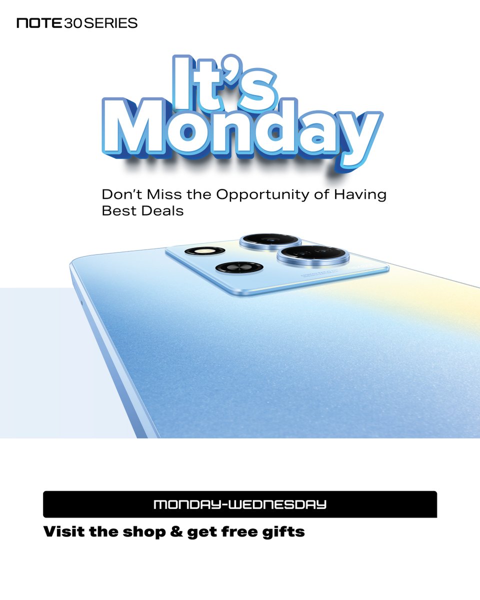 infinixrwanda's tweet photo. Ese aya makuru warayamenye? Reka tukwinjize mu cyumweru gishya tuguha impano nshya, amakuru nkaya niyo ukwiye ngo utangire icyumweru cyawe neza!
Gana iduka ryacu rikwegereye urahabwa impano n'igabanyirizwa ry'igiciro ridasanzwe.
#ExclusivePriceDrop https://t.co/g83qKYM4BI