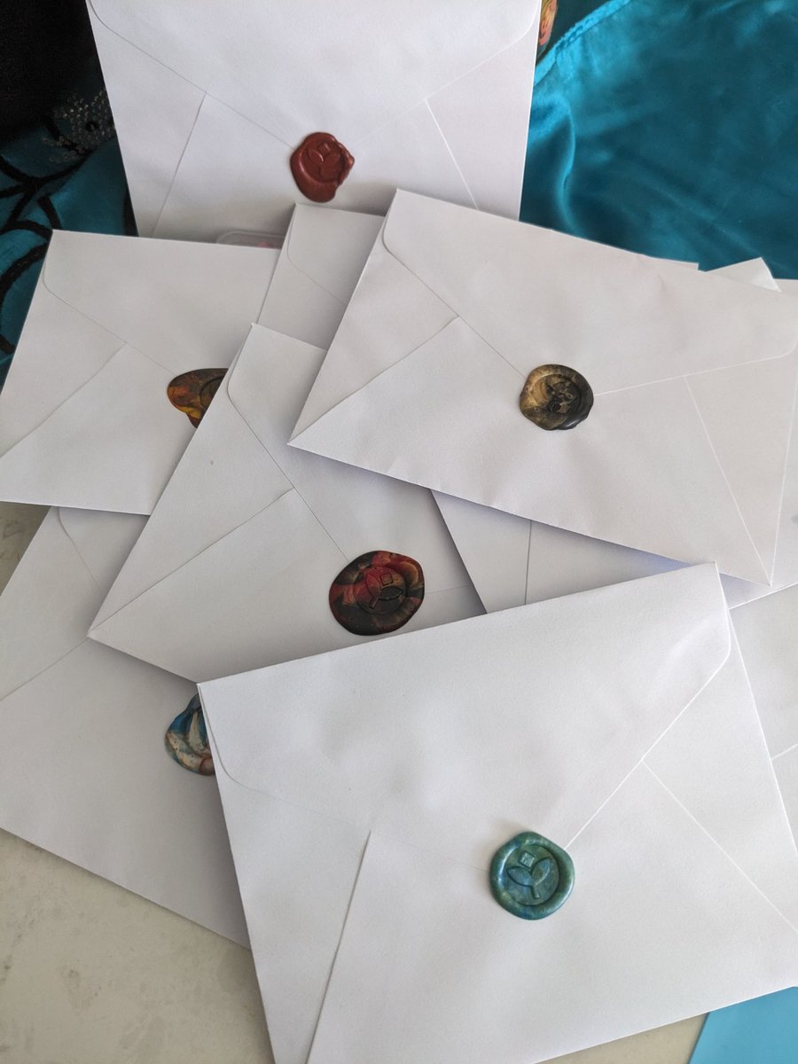 Packing up the last group and mailing today. We still have a few left if anyone wants to give them a good home! I'll have them at <a href="/KupoConEN/">KupoCon</a> in Toronto @ my artist booth <a href="/SpinbyteStudios/">Spinbyte Studios</a> #FFXIVFanFest #fanfestWoLtrade #wolstickertrade