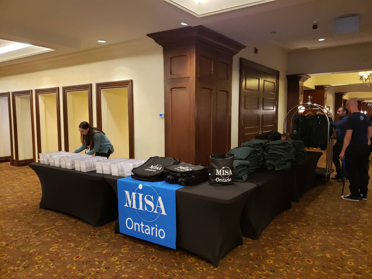 MISAOntario's tweet image. Shout out to the @townhuntsville for helping registration run so smooth for workshop day at #InfoSec2023!

@Deerhurstresort