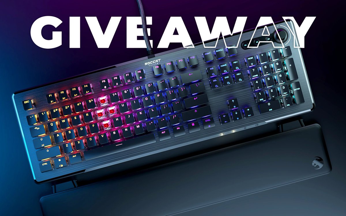 Avec <a href="/ROCCATFrance/">Turtle Beach France (ex ROCCAT)</a>, on vous fait gagner un clavier de la gamme Vulcan de votre choix ! 👀

🏅 Follow @KRL_stream &amp; <a href="/ROCCATFrance/">Turtle Beach France (ex ROCCAT)</a> 
💬 Tag 2 fishs + le clavier que tu souhaites
💜 Like et Retweet

Choisis ton clavier 👉 roc.gg/Vulcan