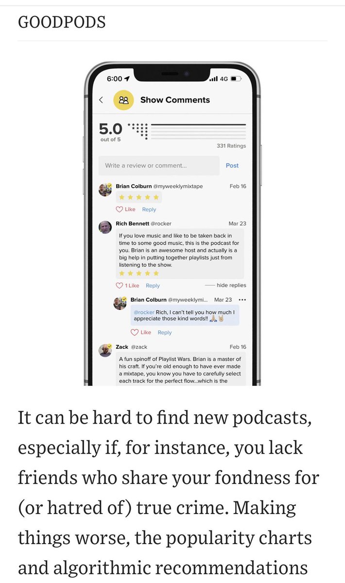 GoodpodsHQ's tweet photo. Great to see Goodpods featured in the WSJ last month! https://t.co/hpAKstWAjA