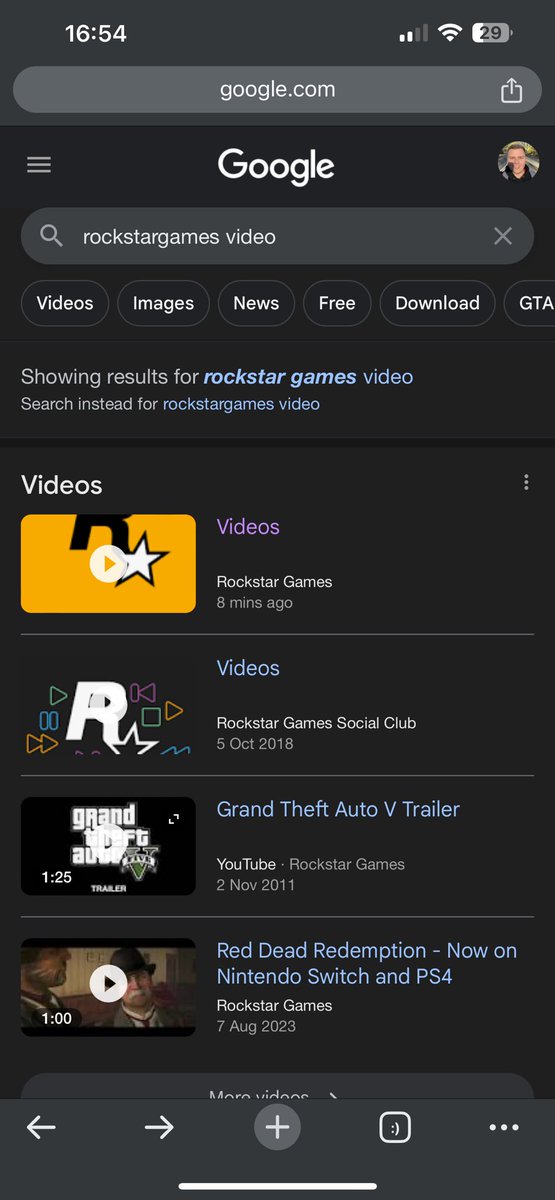#BREAKING | It would appear the <a href="/RockstarGames/">Rockstar Games</a> ‘Videos’ page has either had a new upload, or an update 8 minutes ago. Is it finally happening?! #GTA6