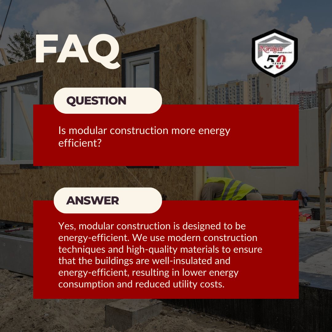 Northgate_Ltd's tweet image. Learn more about how Northgate Industries is approaching the responsibility of sustainability northgateindustries.com/general-contra…
#modular #modularconstruction #modularsystems #modularbuilding