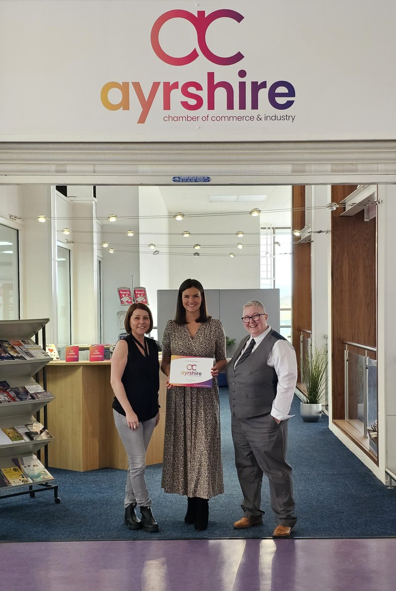 Ayrshire Chamber is pleased to welcome our newest Member: ◼ @strandPR Join our Chamber and let our #ChamberConnect and strengthen your network ➡ bit.ly/YourChamber_Fi… #MyChamber #Welcome #Ayrshire