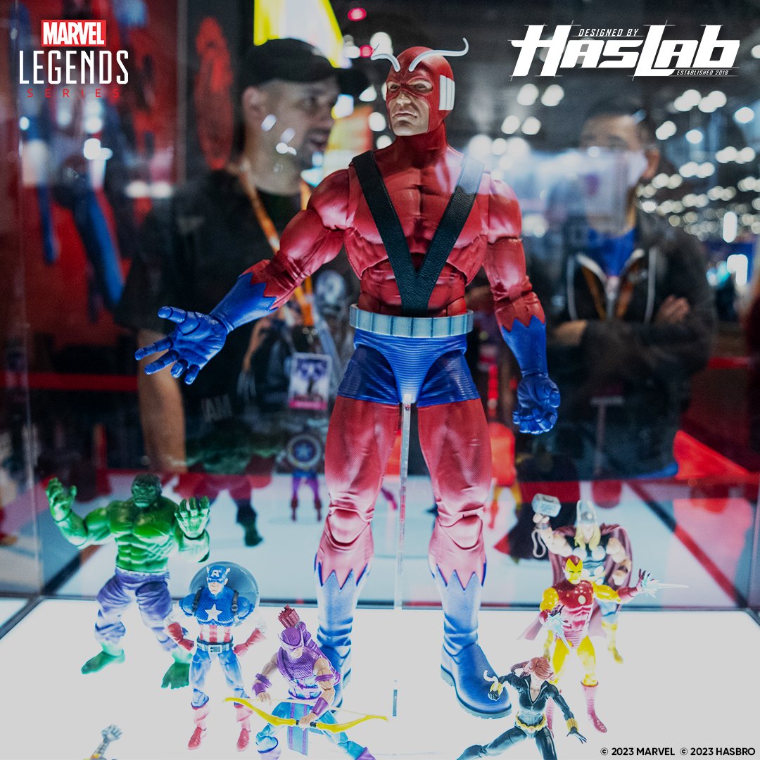 🚨 Only 12 HOURS left to make #MarvelLegends history! Don't miss out on your chance to add #GiantMan to your #MarvelLegendsSeries collection. This larger-than-life hero made a spectacular appearance at #NYCC, and now it's YOUR turn to bring him home! See HasbroPulse.com!