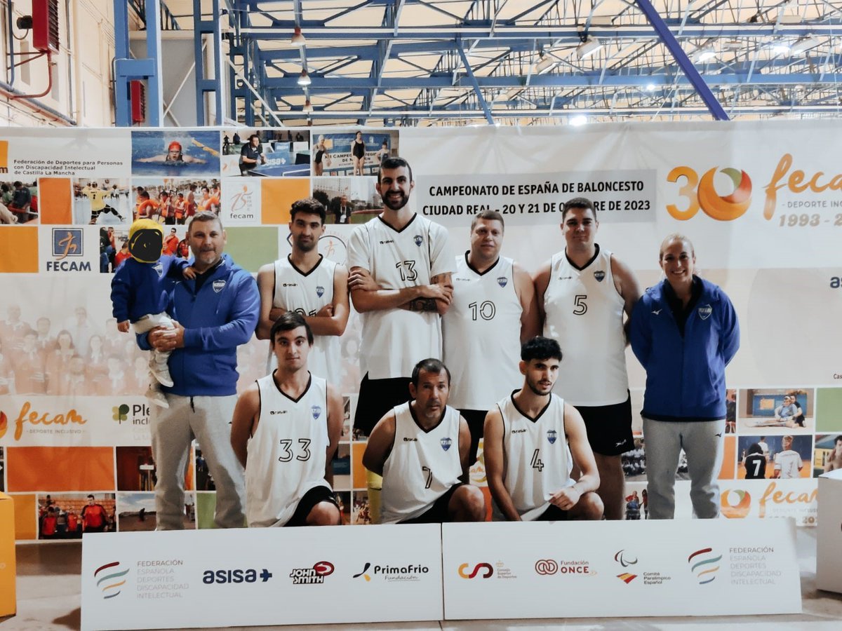 Desde Motiva CEE queremos dar la enhorabuena todos los participantes del campeonato de España de Baloncesto para personas con discapacidad intelectual y en especial a nuestro compañero Antonio, que ha logrado un maravilloso 5º puesto del que estamos más que orgullosos. 💪