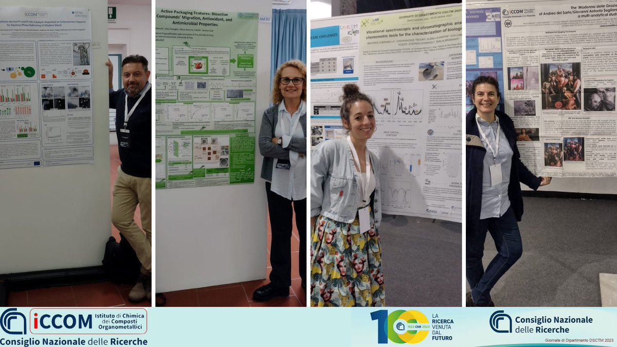 CNRICCOM_Social's tweet photo. Some pics of our CNR-ICCOM delegation at the CNR-DSCTM Conference 2023 in the beautiful Sestri Levante! A wonderful opportunity to meet colleagues from the DSCTM department, share knowledge, and establish new collaborations!

#CNR #ICCOM #DSCTM #centenarioCNR #chimica https://t.co/eynaCAaebR