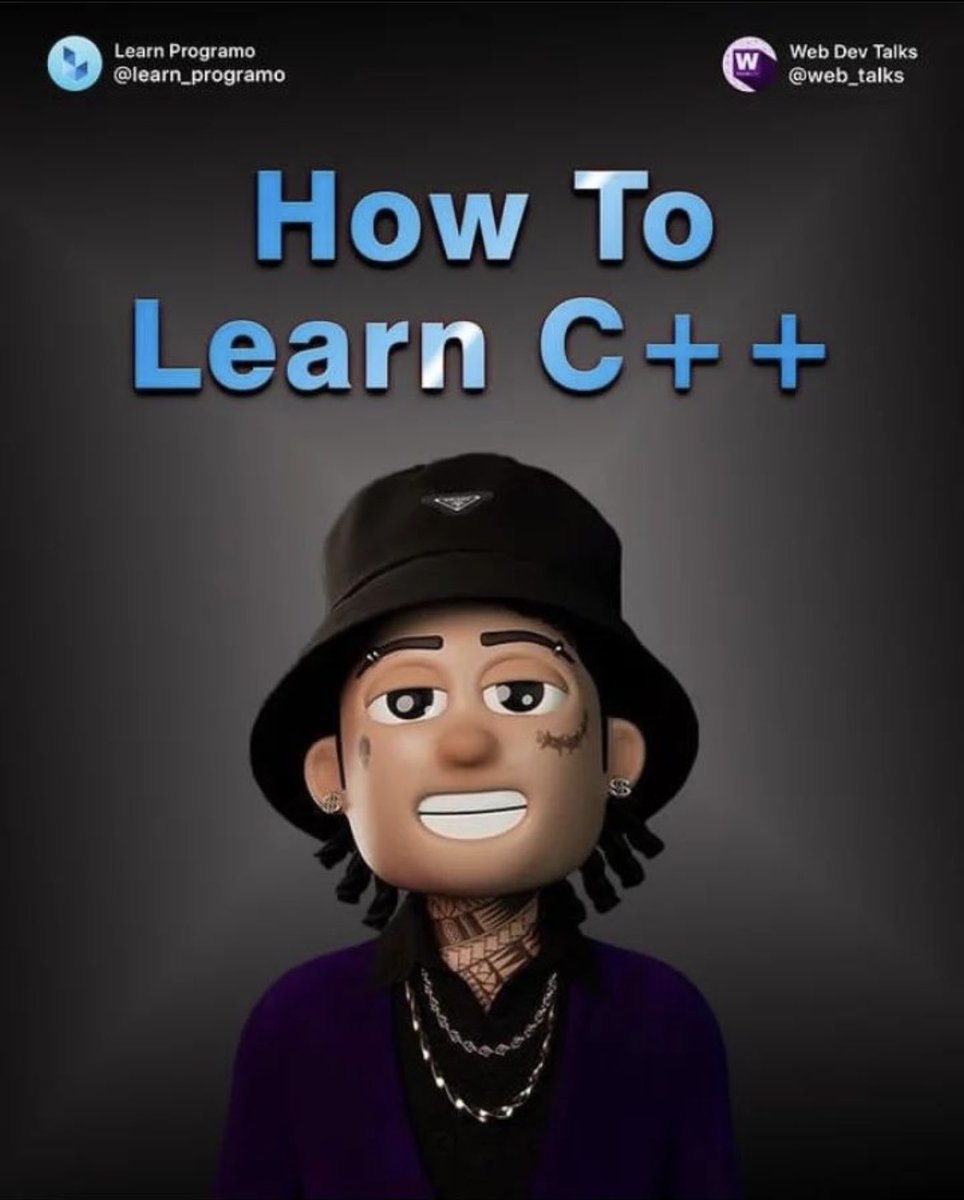 progofcom's tweet photo. How to learn C++? 🧑‍💻

More information here 👉 https://t.co/ZcS7ue8Koe

#coderlife #coderlifestyle #programming #programmer #software #softwaredeveloper #cplusplus #java #programerlife https://t.co/JZR3YsiYzQ