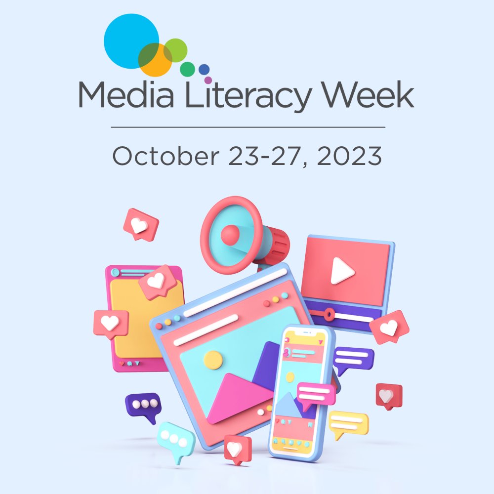Our_languages's tweet photo. The week of October 23 to 27 is all about media education and digital literacy! Check out the many #MedLitWeek activities for both #school and home on the @MediaSmarts website. You'll find user-friendly lessons for kids ages 5 to 13. https://t.co/NIfHHhc34q https://t.co/ToGZQZlmNI