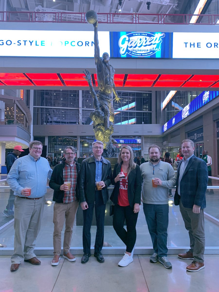 We are pleased to share that our <a href="/Sitecore/">Sitecore</a> work with Nordson Corporation has been recognized with a Sitecore Experience Award - Honorable Mention in the "Best Experience Transformation" category. 
Some of the team celebrated at a Chicago Bulls game. It was a slam dunk!