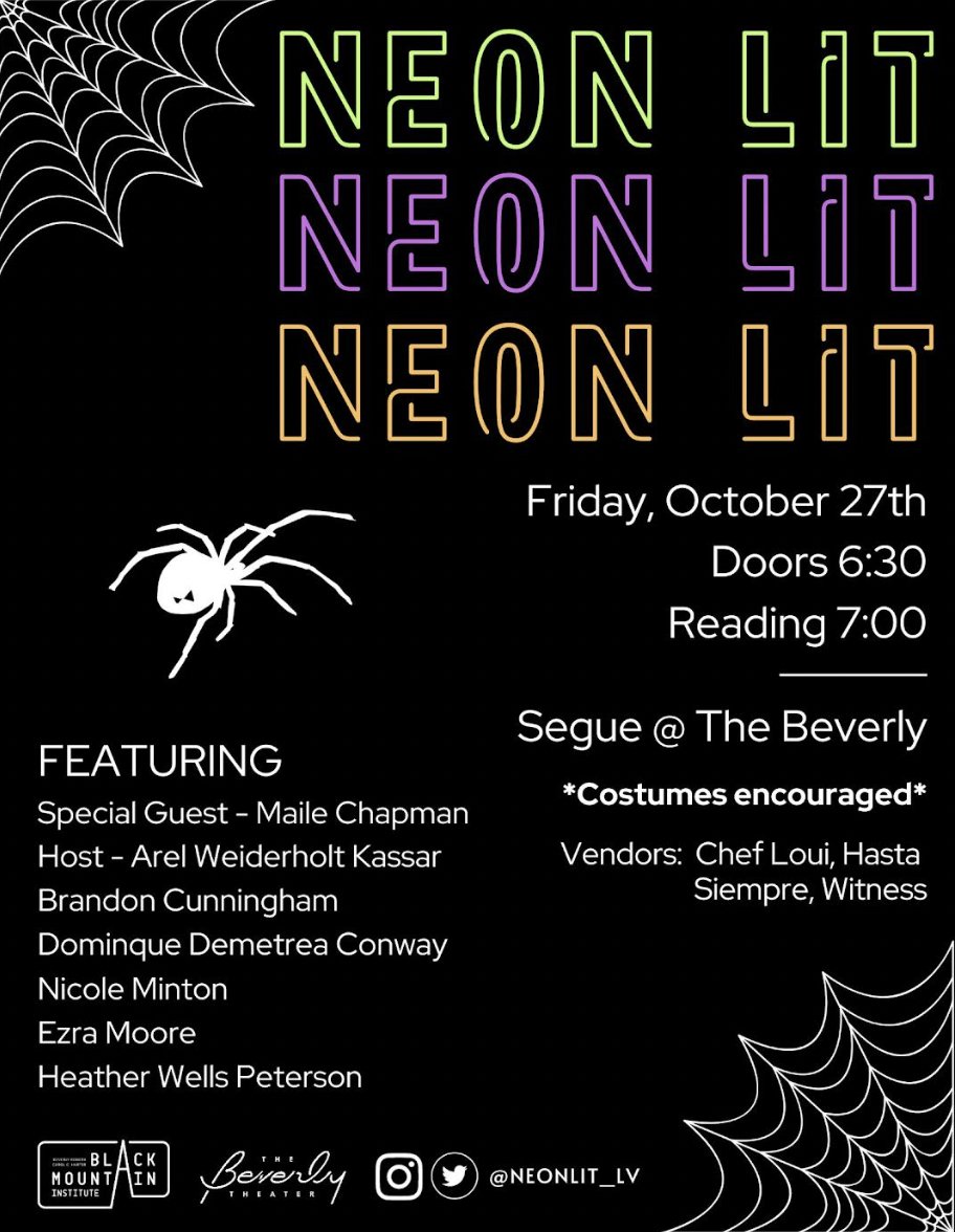 This Friday, join us for a harrowing night of poetry and prose.

👻Beverly Theater
👻Doors at 6:30
👻Readings begin at 7, after the blood-red sun dips below the horizon 
👻 Wear a costume if you're not a coward