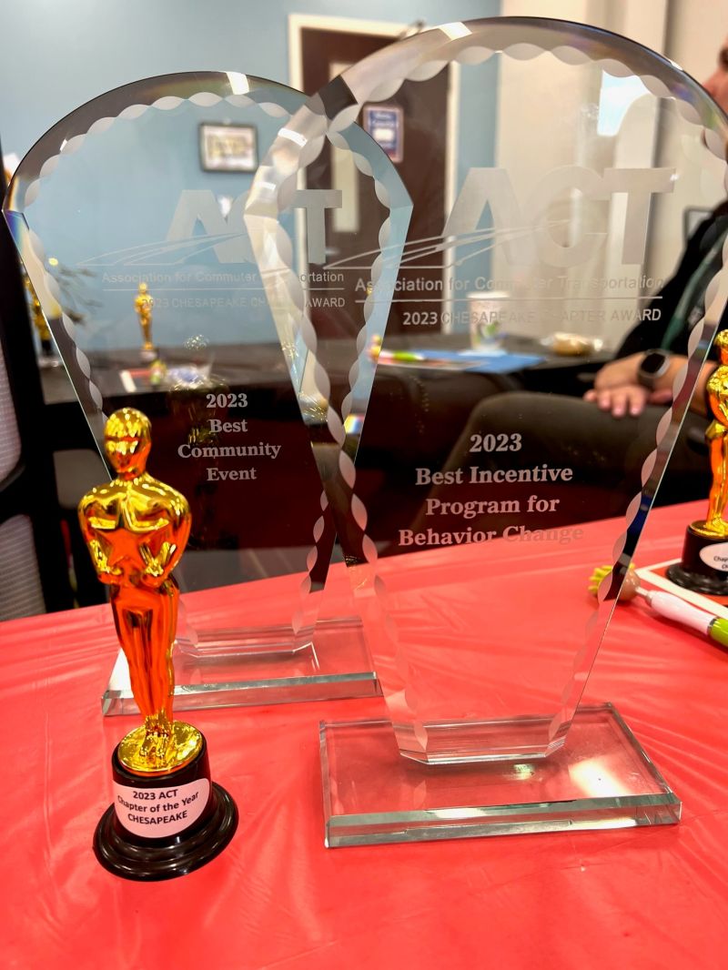 Proud to be a part of a winning team! Through our partnership with <a href="/FoursquareITP/">Foursquare ITP</a>, in support of <a href="/goDCgo/">goDCgo</a>, our team took home two awards from the Chesapeake Chapter of <a href="/ACTNational/">Association for Commuter Transportation (ACT)</a> last Friday.  
Special shout out to Necole Jackson and Morgan Carter, our 2 superstars on this team!