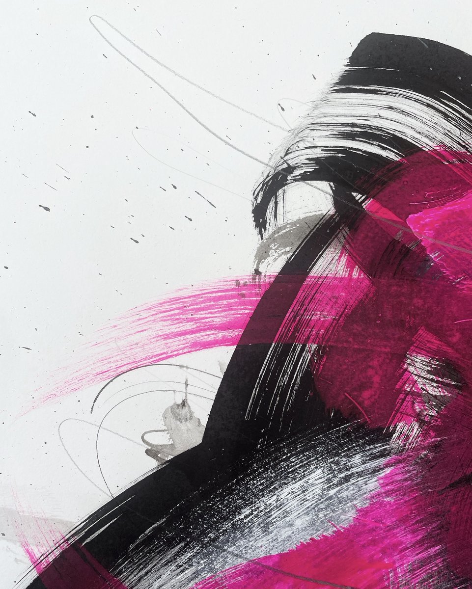 Close-up of a recent commission. ⁣
Diptych | 76 x 56cm | Ink &amp; Acrylic on BFK Rives

#abstractcalligraphy #abstractart  #expressivelines #calligraphy #calligraphyart #contemporaryart #contemporarycalligraphy #handwriting #letterarts #abstractcalligraphy #texta...