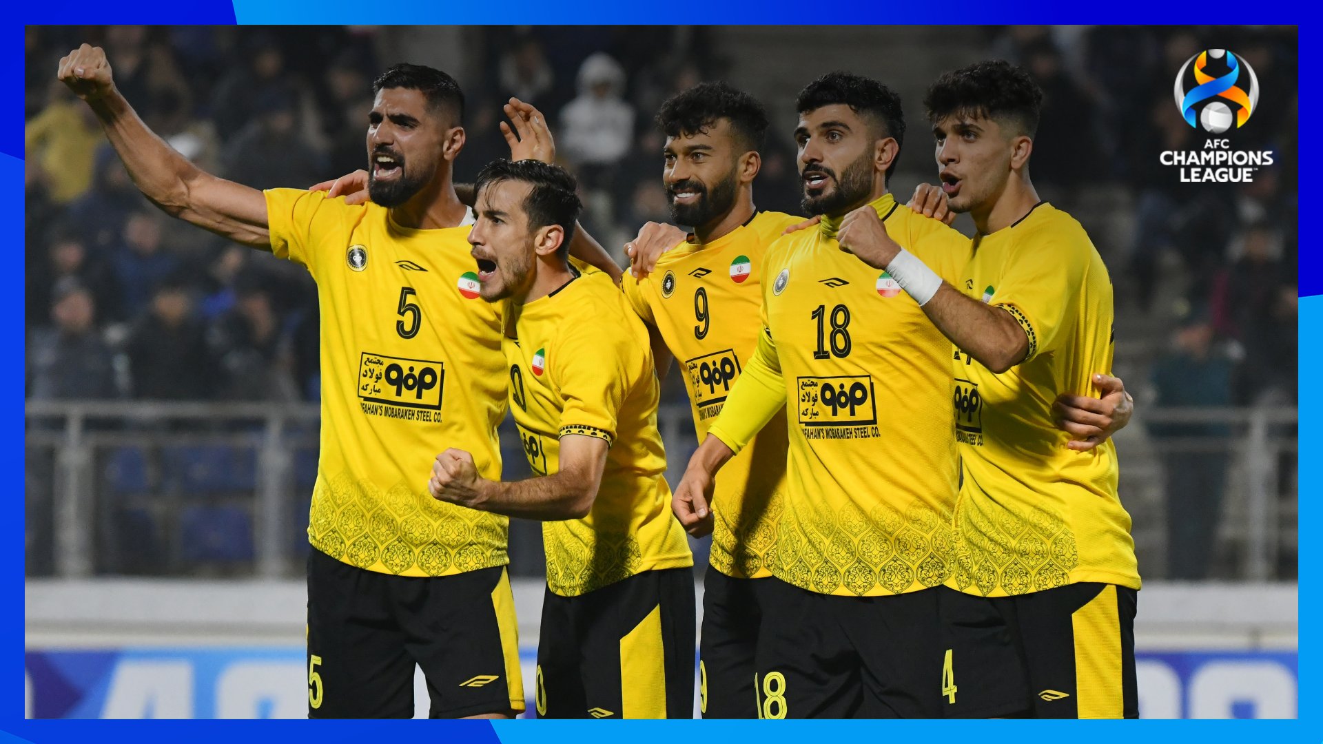 ACL on X: ⚽️ GOAL, 🇮🇷 Sepahan FC 1️⃣- 0️⃣Air Force Club 🇮🇶 Ahmadzadeh  touches it home to give Sepahan FC an early lead! 📺 Watch LIVE   #ACL