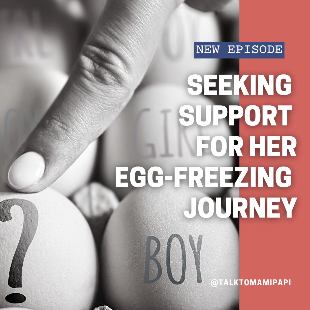 NEW EPISODE ⏯ "Seeking Support for Her Egg-Freezing Journey"

Carmen has decided to go through fertility preservation treatment, but feels disconcerted when loved ones aren’t as supportive as she hoped.

🎧Listen here: ow.ly/7GZ450PU1x9