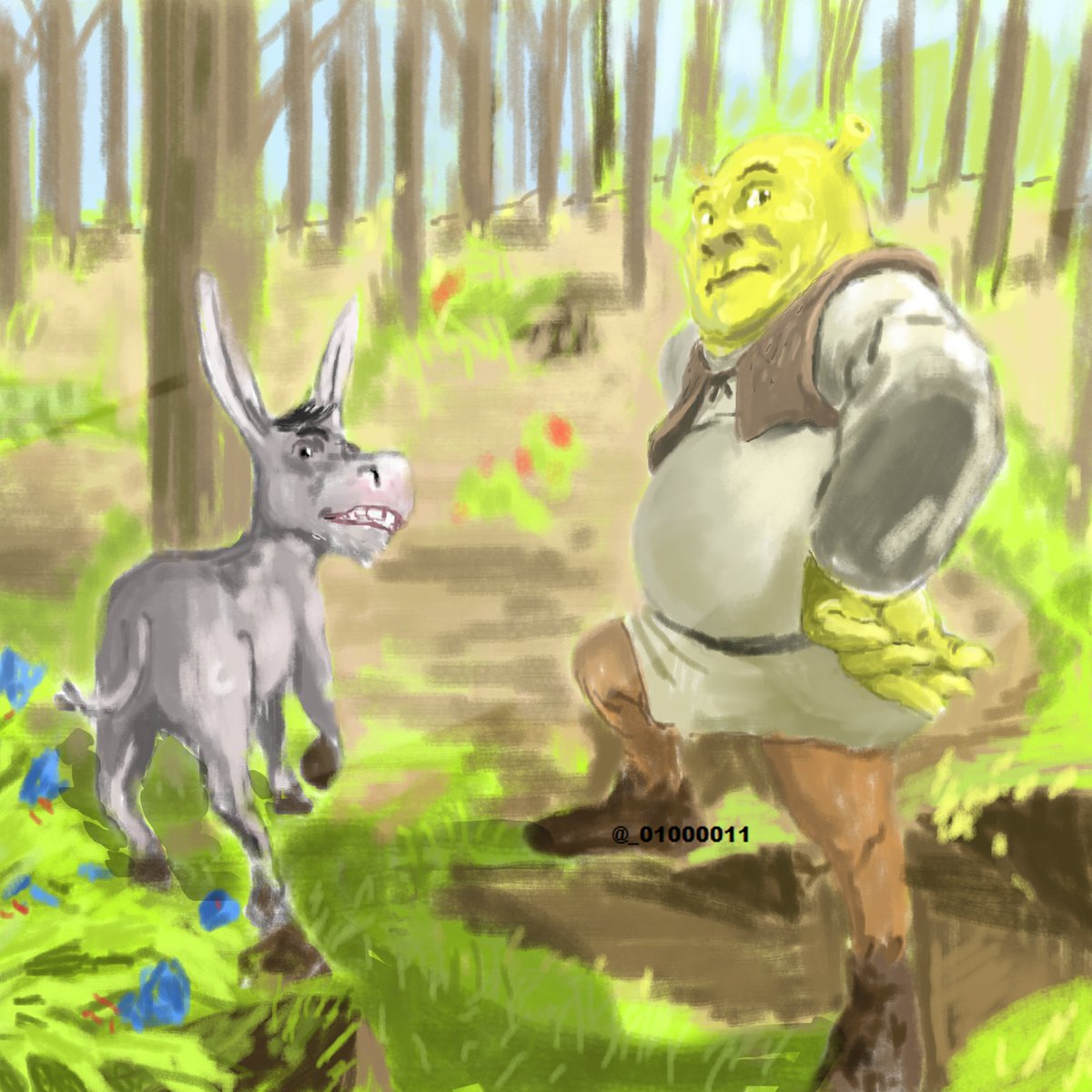 #drawing #doodle #sketch #digitalsketch #digitaldrawing #digitaldoodle #digitalcoloring #shrek #andrewadamson #vickyjenson #williamsteig #williamsteigshrek #dreamworks #dreamworksanimation #jeffreykatzenberg #mikemyers #ogre #smashmouth #donkey #eddiemurphy #fairytale #woods