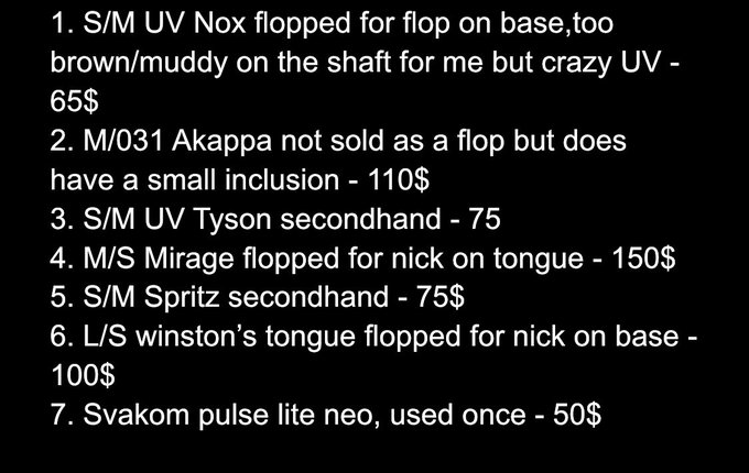 These guys need to go! Boosts very appreciated :)  Not looking for trades at the moment, I really just