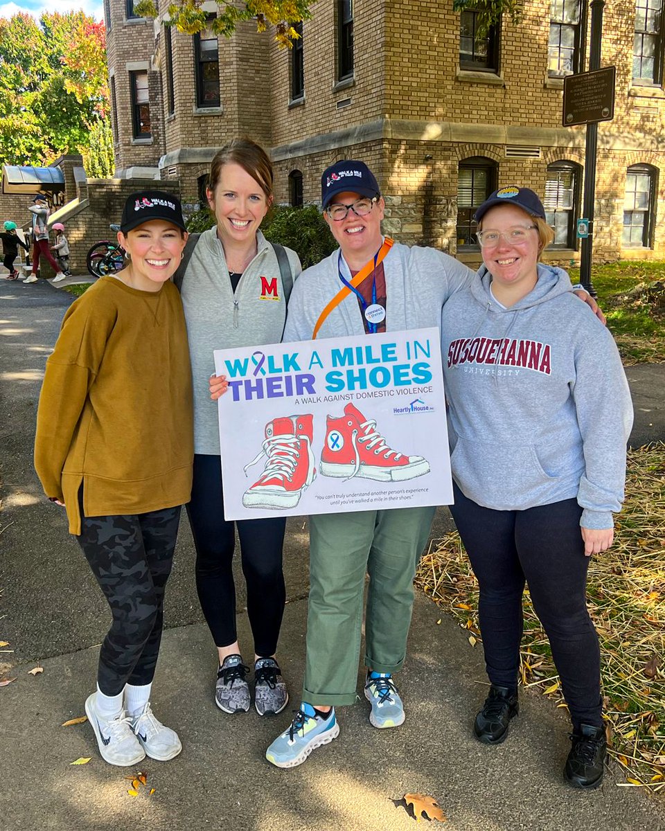 Amanda, Eve, Emily, and Jules from the team spent Saturday supporting Heartly House at the 2023 Walk a Mile in Their Shoes!

The annual walk to raises funds and awareness about Heartly House’s work in the Frederick community. This year's walk raised over $40k!