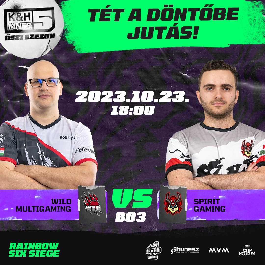 wildmultigaming's tweet photo. MNEB S5 Autumn semi-final against @spiritgaminghun right now!

https://t.co/btJtuJjC9y

@CoolerMaster #DombaiSport #PlayPro @HungarianEsport @R6esports #MNEB @HUNESZ https://t.co/R13EmzMpJ2